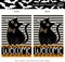 Halloween Black Cat Garden Flag 12X18 Inch Double Sided for outside Small Holiday Yard Decoration